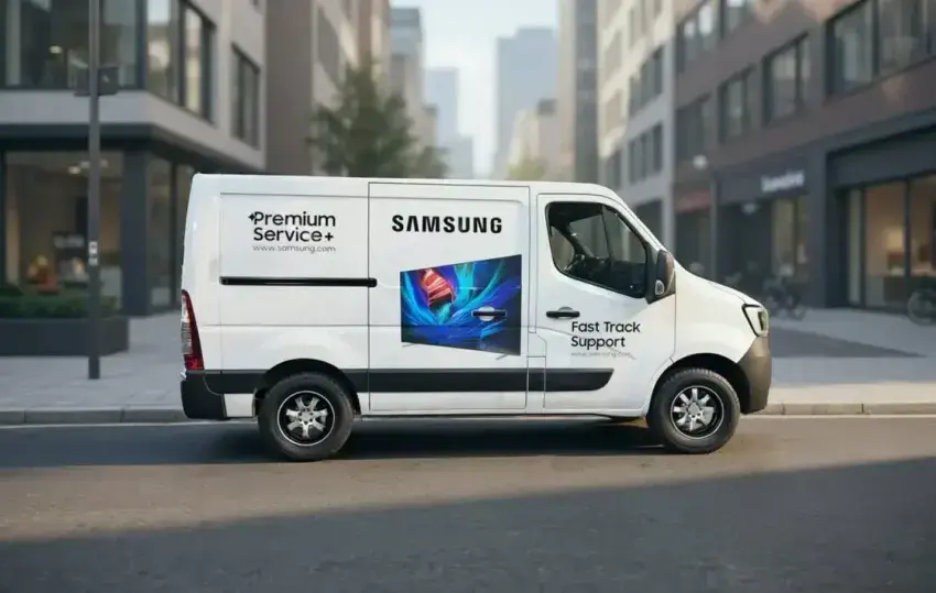 Samsung simplifică service-ul pentru părinții prea ocupați să aștepte reparații